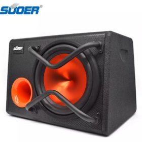 SUOER KL-V10N - Caisson amplifié 150W RMS à 500W MAX