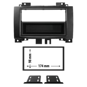 PHONOCAR 3/639 CACHE POUR AUTORADIO MERCEDES SPRINTER 2006>2018 ET VOLKSWAGEN CRAFTER 2006>2016