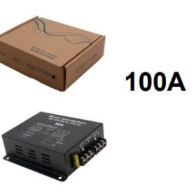 KUERL Convertisseur 100A transformateur d'alimentation DC 24V à DC 12V  pour voiture