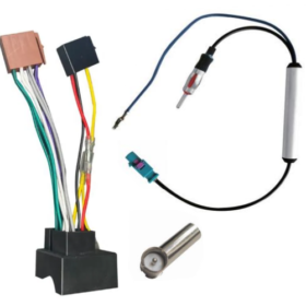 LOWE FISOPCAA Lot adaptateur FAKRA-ISO pour PEUGEOT CITROEN