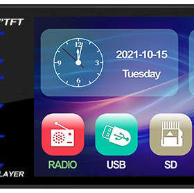 ETS LOWE TF01BT - Autoradio multimédia écran tactile 4.1"  USB/BLUETOOTH/MP3/4/5