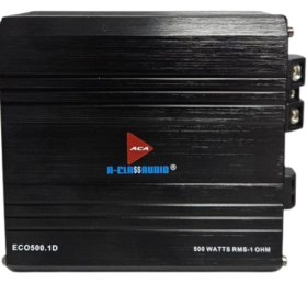 ACA ECO500.1D Amplificateur mono 500W RMS avec bass remote