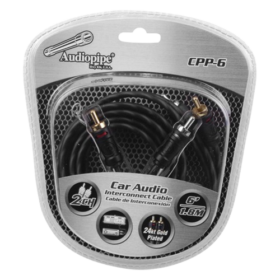 AUDIOPIPE CPP-6 Cable de interconnexion