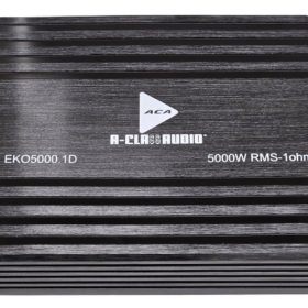 A-CLASS AUDIO EKO5000.1D AMPLIFICATEUR 5000W RMS MONO CLASSE D