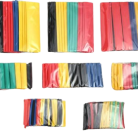 LOWE   Lot/ sachet de gaines thermo rétractables en polyoléfine.