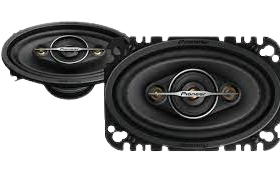 PIONEER - TS-A467F - Haut parleurs Système coaxial 4 voies 4 x 6 pouces (210 W).