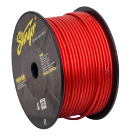 ETS - CABLE 8AWG - Câble puissance rouge 8AWG  12.50€/m