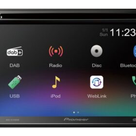 PIONEER AVH-A240DAB Autoradio 2 Din 6.2 Pouces multimédia MirrorLink USB Bluetooth DVD