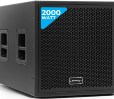 ANTAKIPRO AP18SUB-DSP Caisson de basses actif amplifié de 45,7 cm (18 pouces)