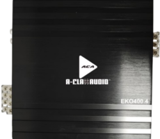 A-CLASS AUDIO EKO400.4 AMPLIFICATEUR 4 CANAUX 400W RMS