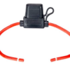 Porte-fusible électrique à capuchon étanche - mini fusible