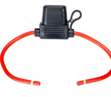 Porte-fusible électrique à capuchon étanche - mini fusible