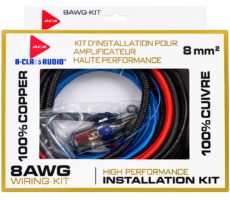 ACA ECOKIT8COPPER KIT DE CABLAGE 8 Gauge en cuivre